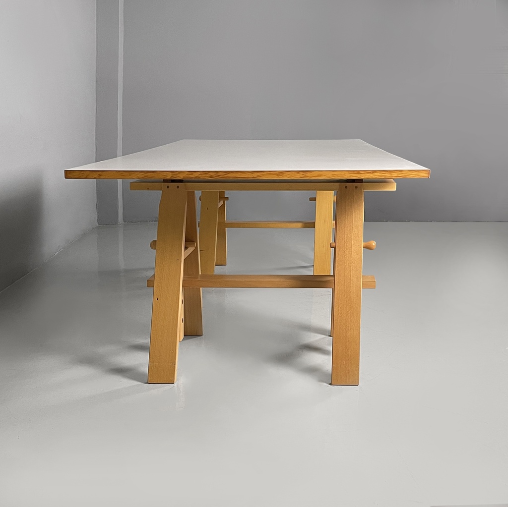 Scrivania Leonardo di Achille Castiglioni per Zanotta, 1970 ca.