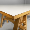 Scrivania Leonardo di Achille Castiglioni per Zanotta, 1970 ca.