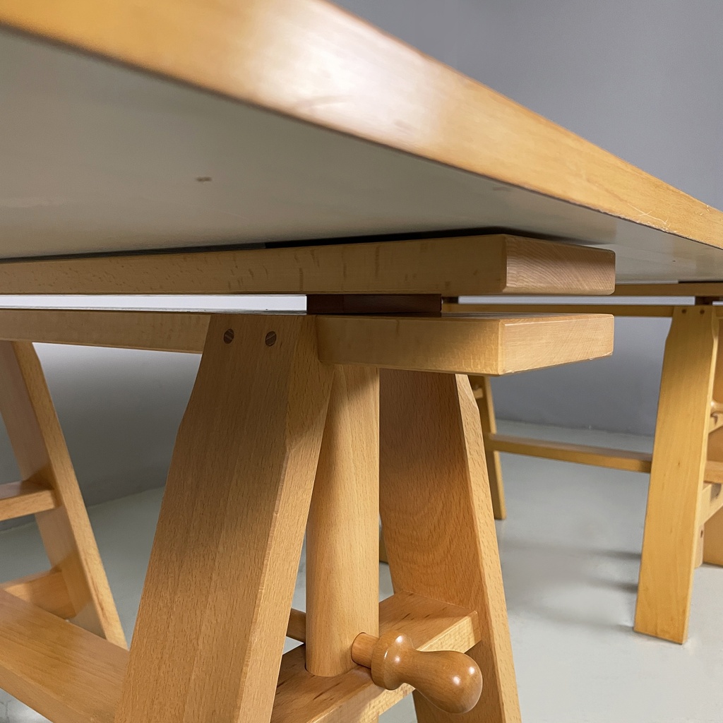 Scrivania Leonardo di Achille Castiglioni per Zanotta, 1970 ca.