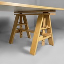 Scrivania Leonardo di Achille Castiglioni per Zanotta, 1970 ca.