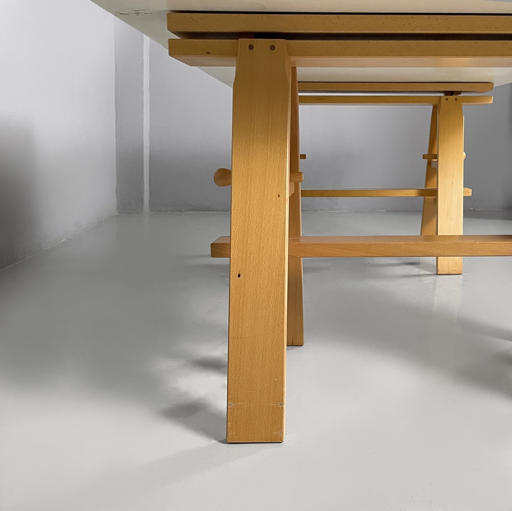 Scrivania Leonardo di Achille Castiglioni per Zanotta, 1970 ca.