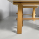 Scrivania Leonardo di Achille Castiglioni per Zanotta, 1970 ca.