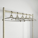 Appendiabiti in ottone, 1930 ca.