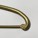 Appendiabiti in ottone, 1930 ca.