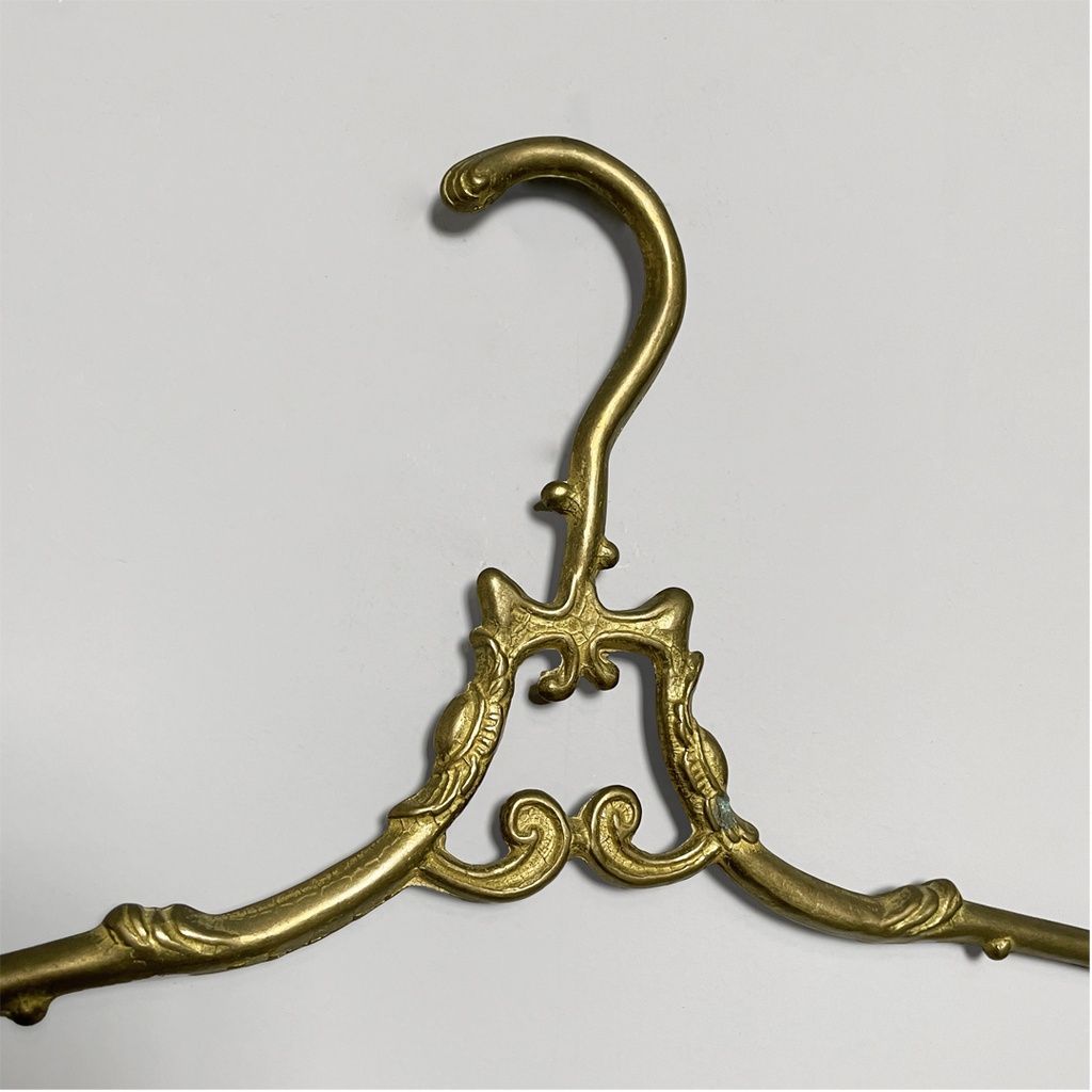 Appendiabiti in ottone, 1930 ca.