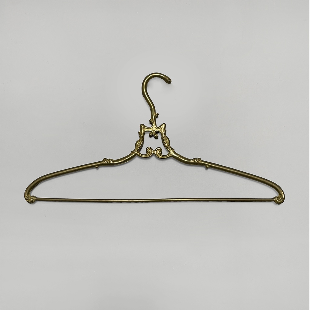 Appendiabiti in ottone, 1930 ca.