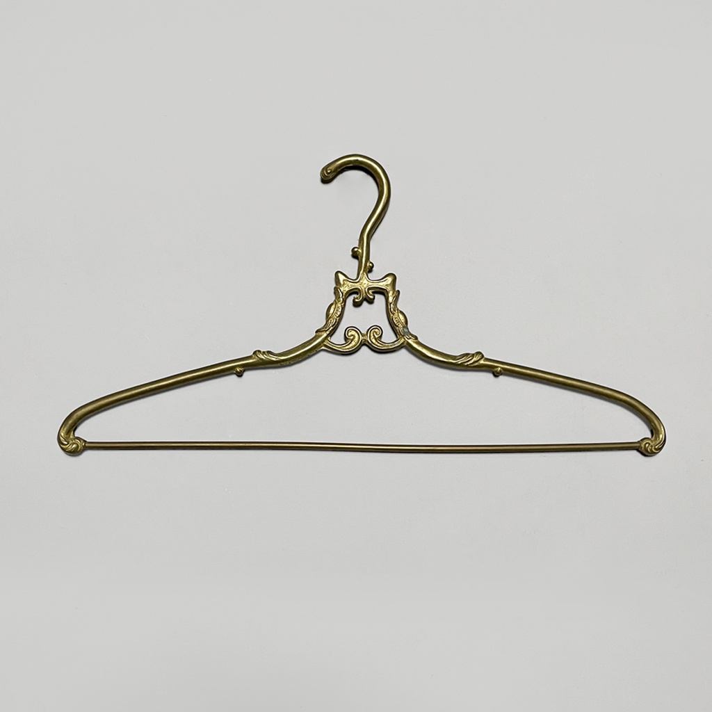 Appendiabiti in ottone, 1930 ca.