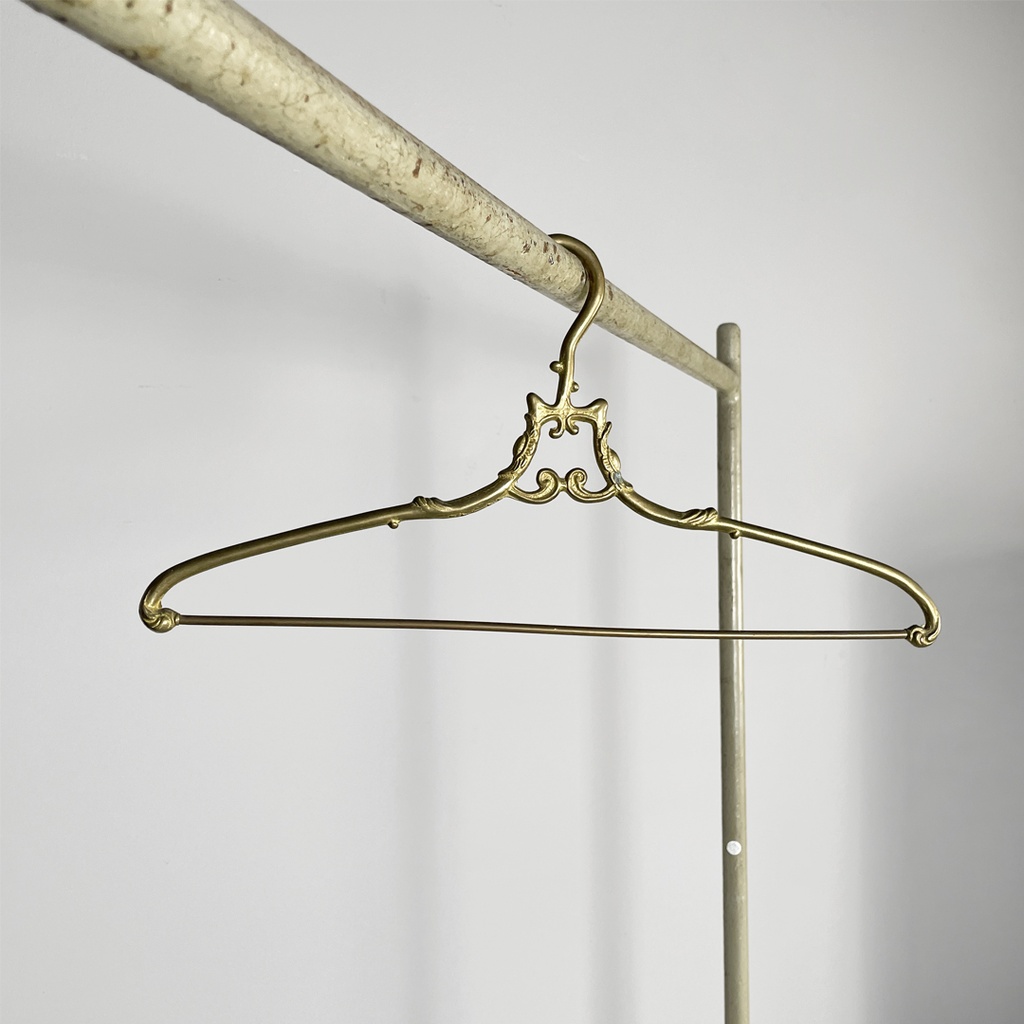 Appendiabiti in ottone, 1930 ca.