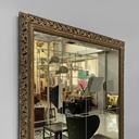 Specchio da parete in legno dorato, 1950 ca. 