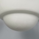 Lampadario in vetro opalino, 1970 ca.