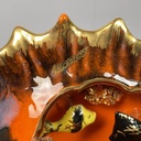 Scultura a forma di pesce in ceramica, 1950 ca.