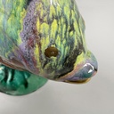 Scultura a forma di pesce in ceramica, 1950 ca.