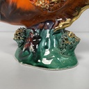 Scultura a forma di pesce in ceramica, 1950 ca.