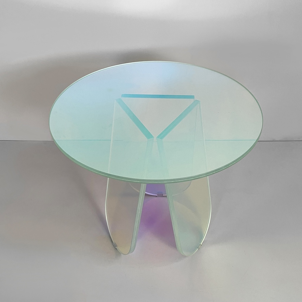 Tavolo da caffè Shimmer di Patricia Urquiola per Glas, 2010 ca.