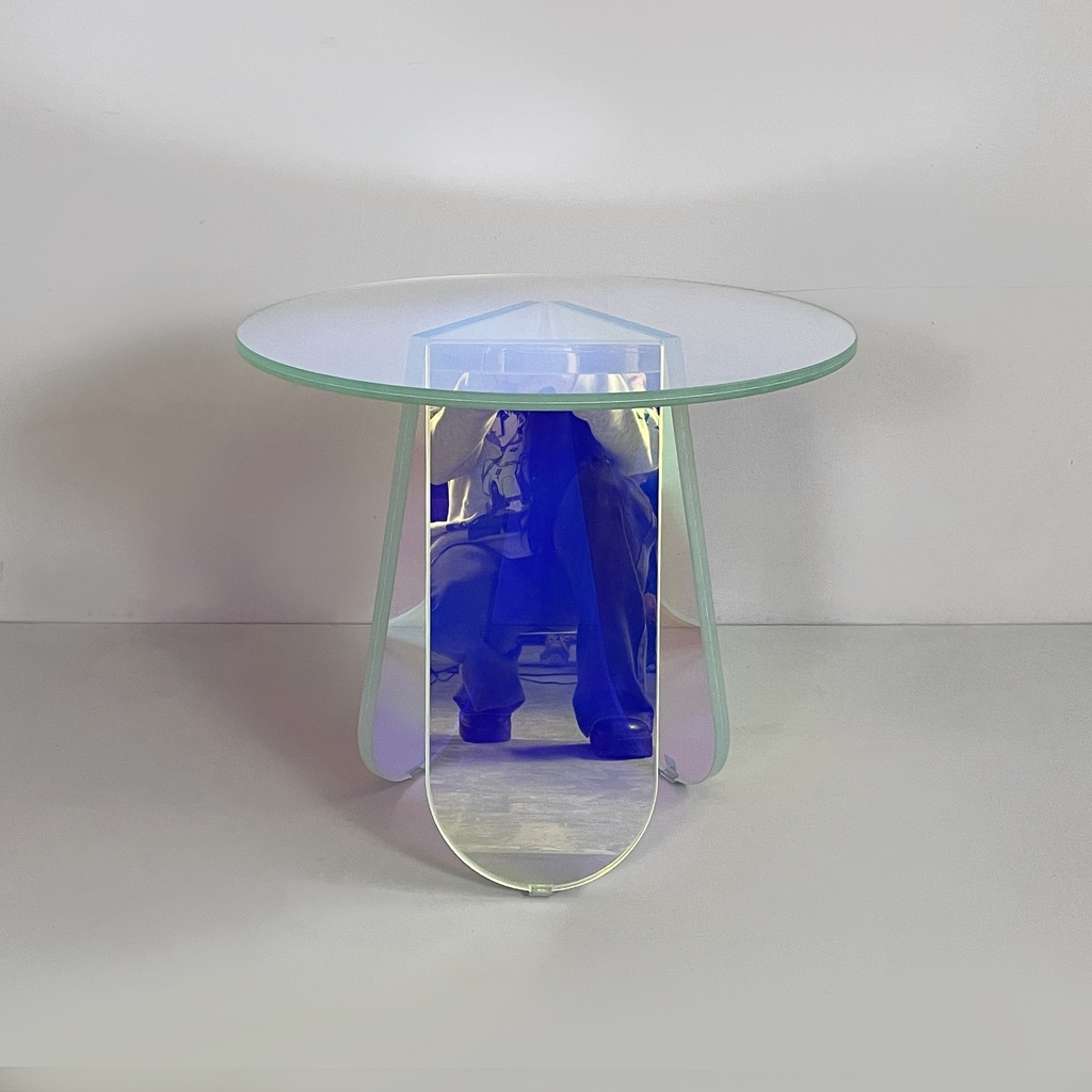 Tavolo da caffè Shimmer di Patricia Urquiola per Glas, 2010 ca.