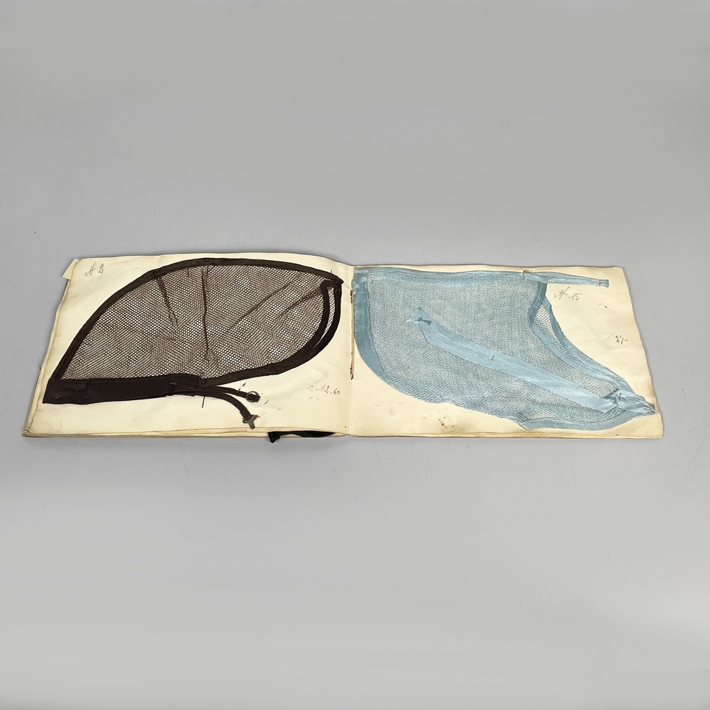 Catalogo di velette da notte, 1940 ca.