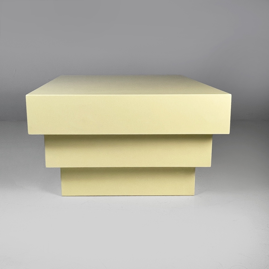 Piedistallo in legno giallo chiaro, 1980 ca.