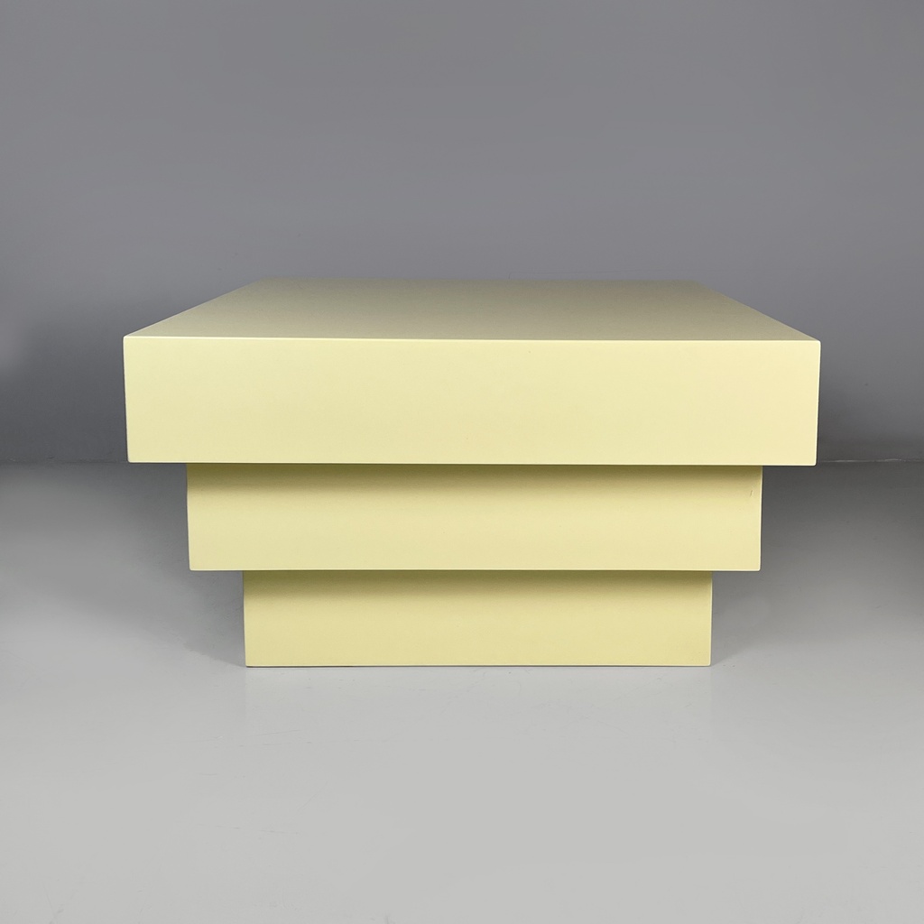 Piedistallo in legno giallo chiaro, 1980 ca.