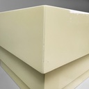 Piedistallo in legno giallo chiaro, 1980 ca.