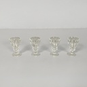 Bicchieri in vetro, 1930 ca.