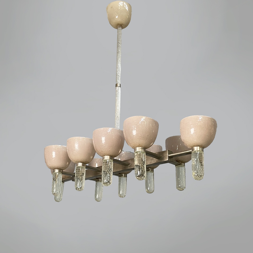 Lampadario di Archimede Seguso, 1950 ca.