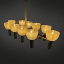 Lampadario di Archimede Seguso, 1950 ca.