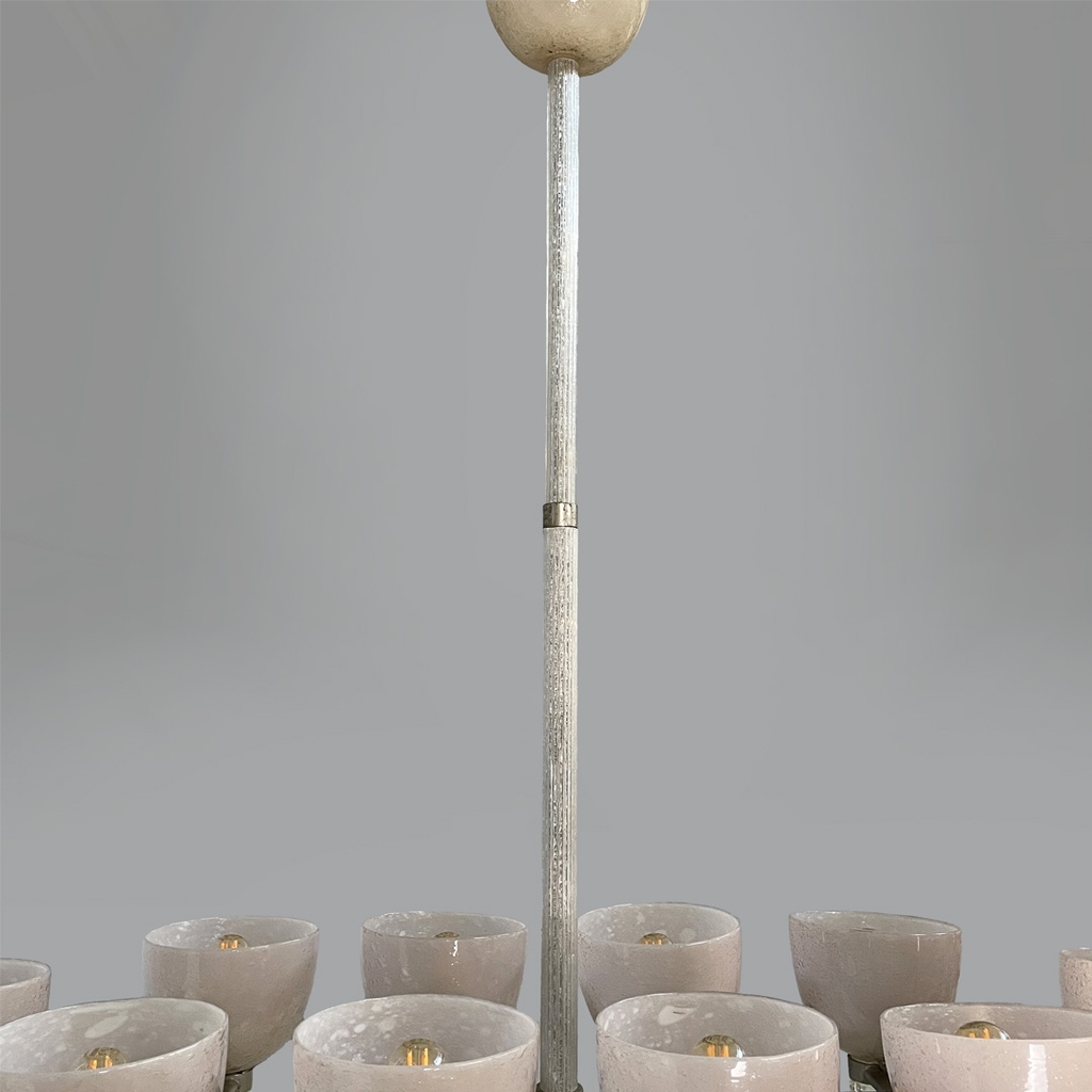 Lampadario di Archimede Seguso, 1950 ca.