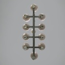 Lampadario di Archimede Seguso, 1950 ca.