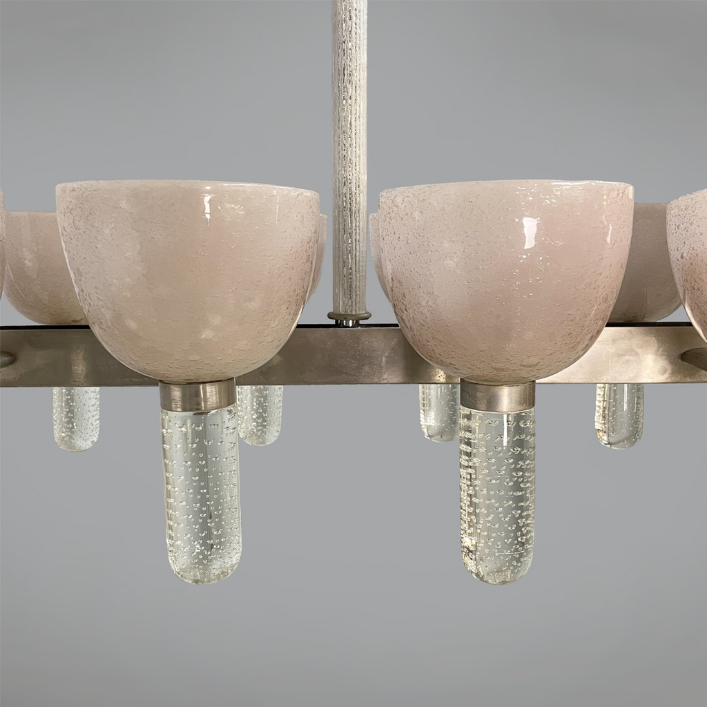 Lampadario di Archimede Seguso, 1950 ca.