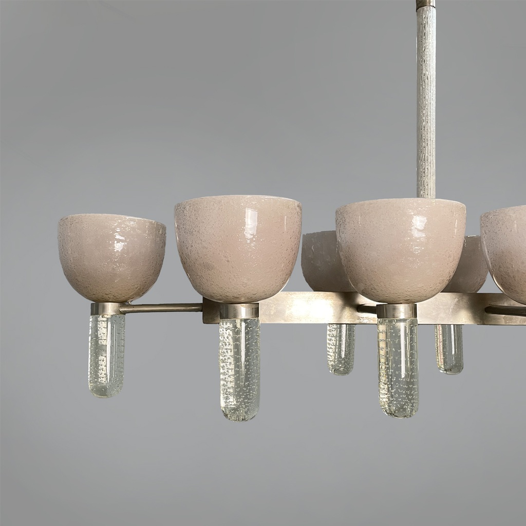Lampadario di Archimede Seguso, 1950 ca.