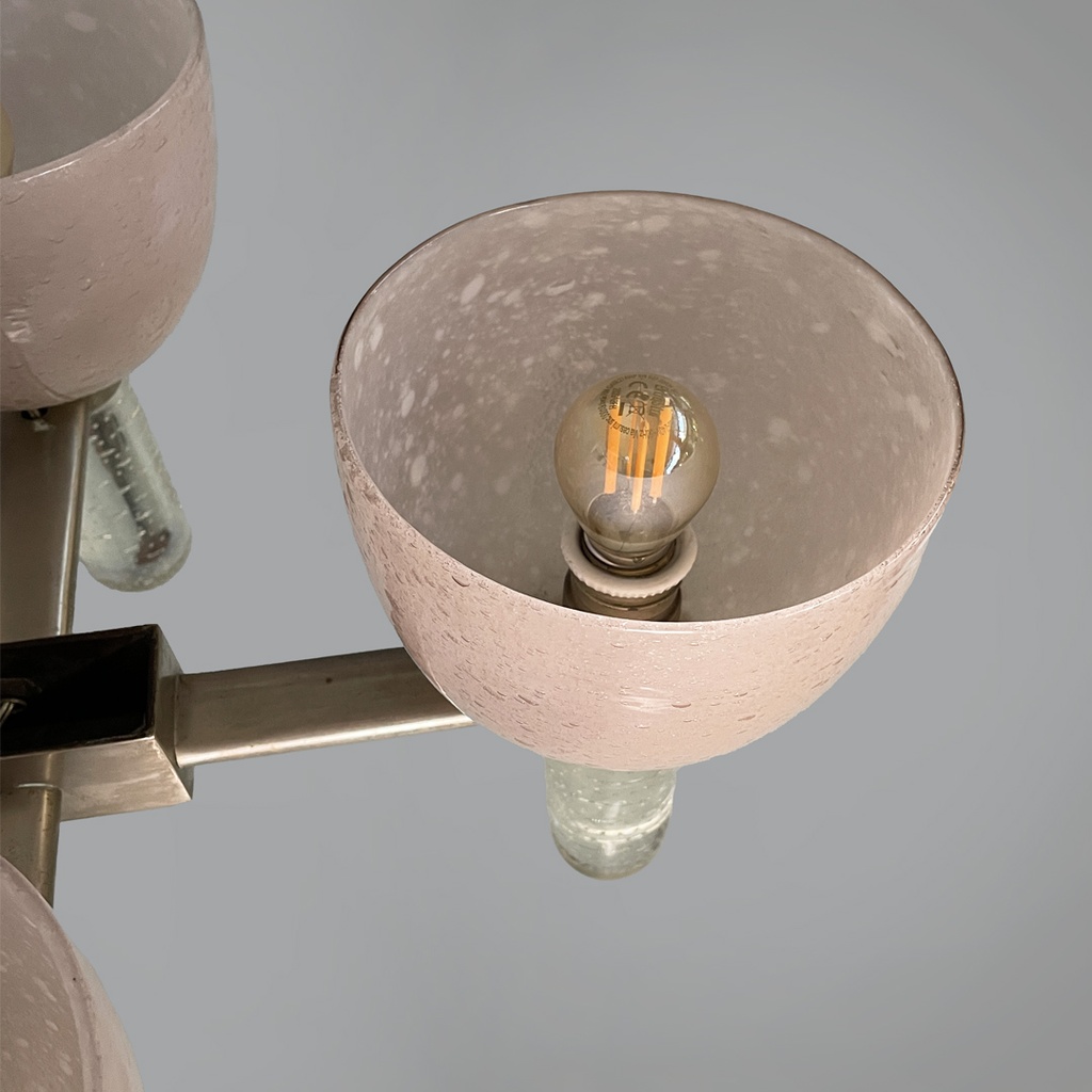 Lampadario di Archimede Seguso, 1950 ca.