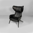 Poltrona con pouf P22 di Patrick Norguet per Cassina, 2010 ca. 