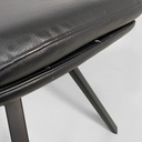 Poltrona con pouf P22 di Patrick Norguet per Cassina, 2010 ca. 