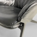 Poltrona con pouf P22 di Patrick Norguet per Cassina, 2010 ca. 