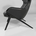 Poltrona con pouf P22 di Patrick Norguet per Cassina, 2010 ca. 