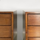 Cassettiere in legno, 1960 ca.