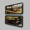 Specchi da parete in legno, 1950 ca.