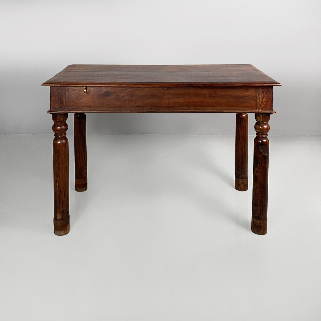 Scrivania in legno, 1980 ca.