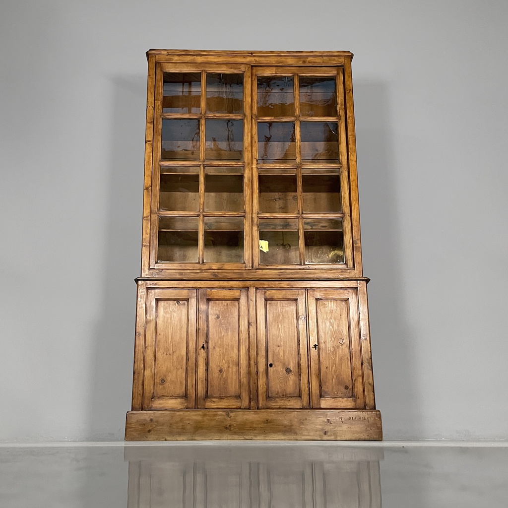 Credenza in legno e vetro, 1930 ca. 