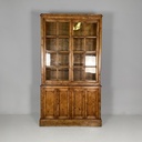 Credenza in legno e vetro, 1930 ca. 