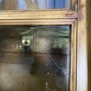 Credenza in legno e vetro, 1930 ca. 