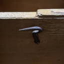 Credenza in legno e vetro, 1930 ca. 