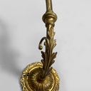 Applique in ottone e vetro, 1930 ca.