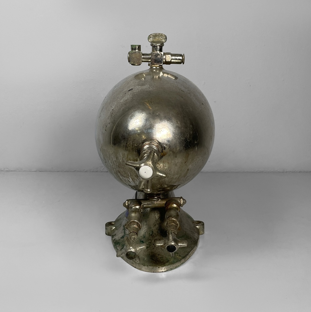 Distributore di selz in acciaio, 1930 ca.