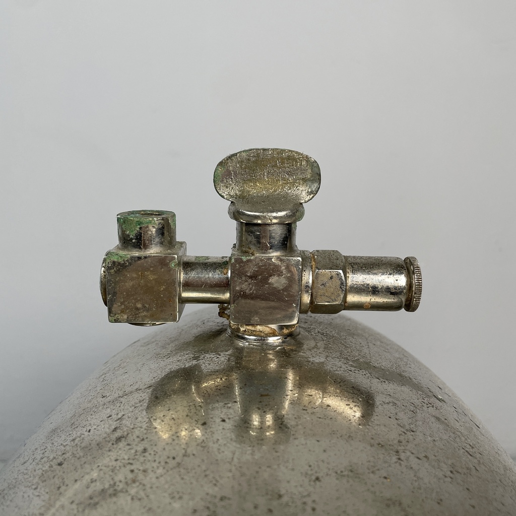 Distributore di selz in acciaio, 1930 ca.