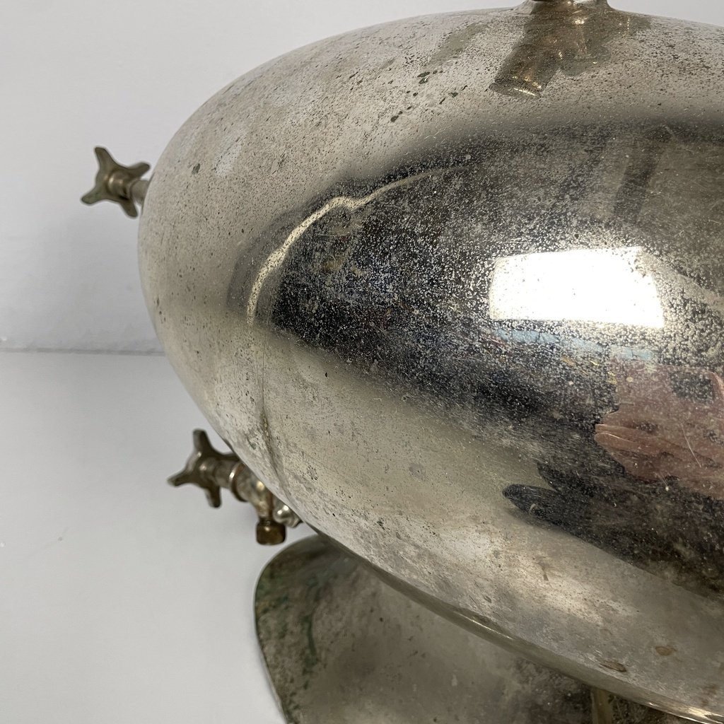 Distributore di selz in acciaio, 1930 ca.