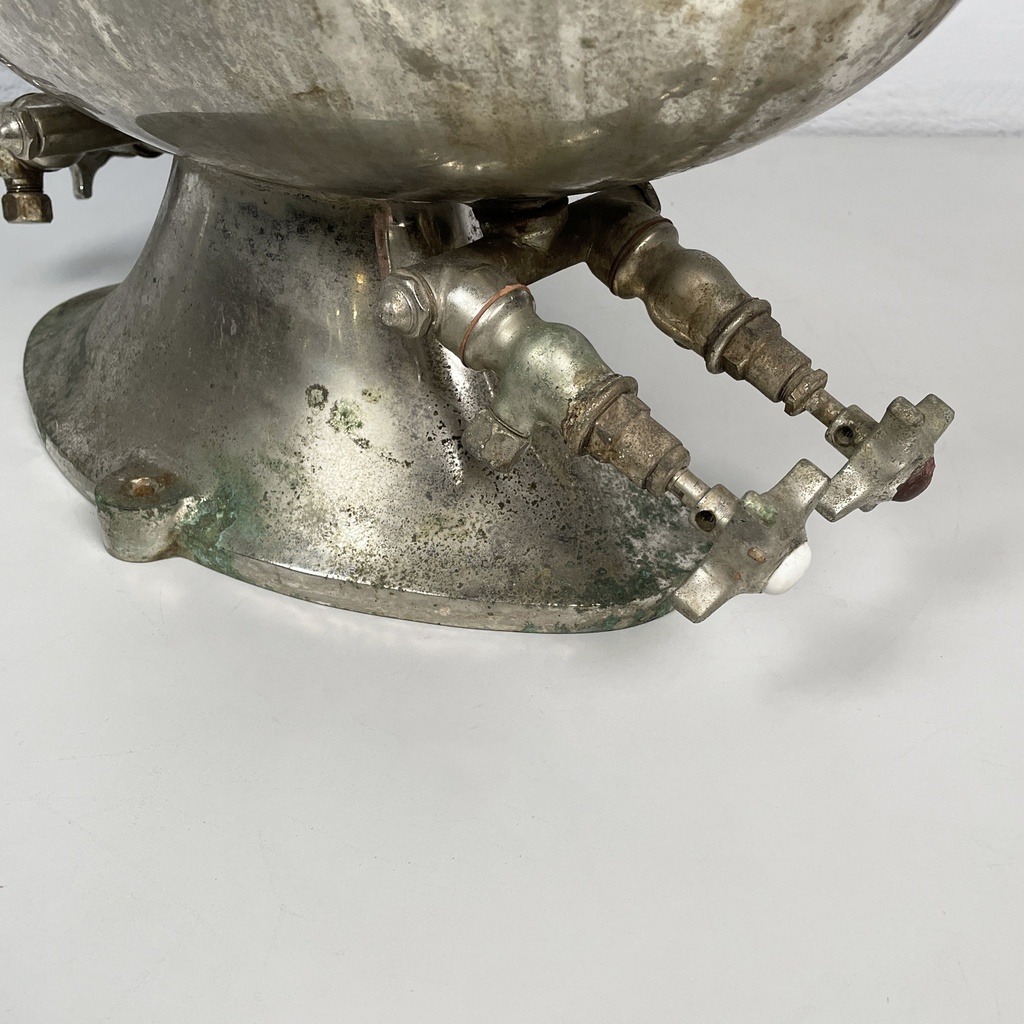 Distributore di selz in acciaio, 1930 ca.