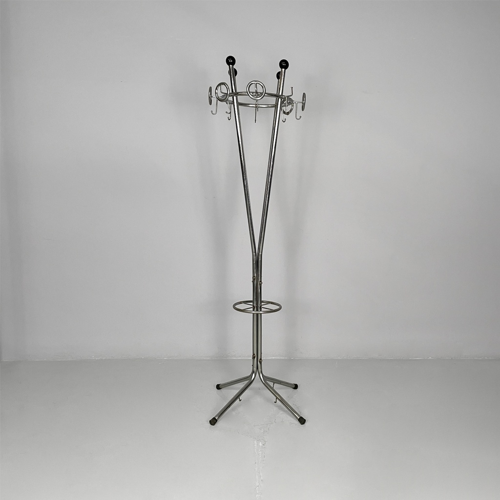Appendiabiti da terra in metallo, 1960 ca.