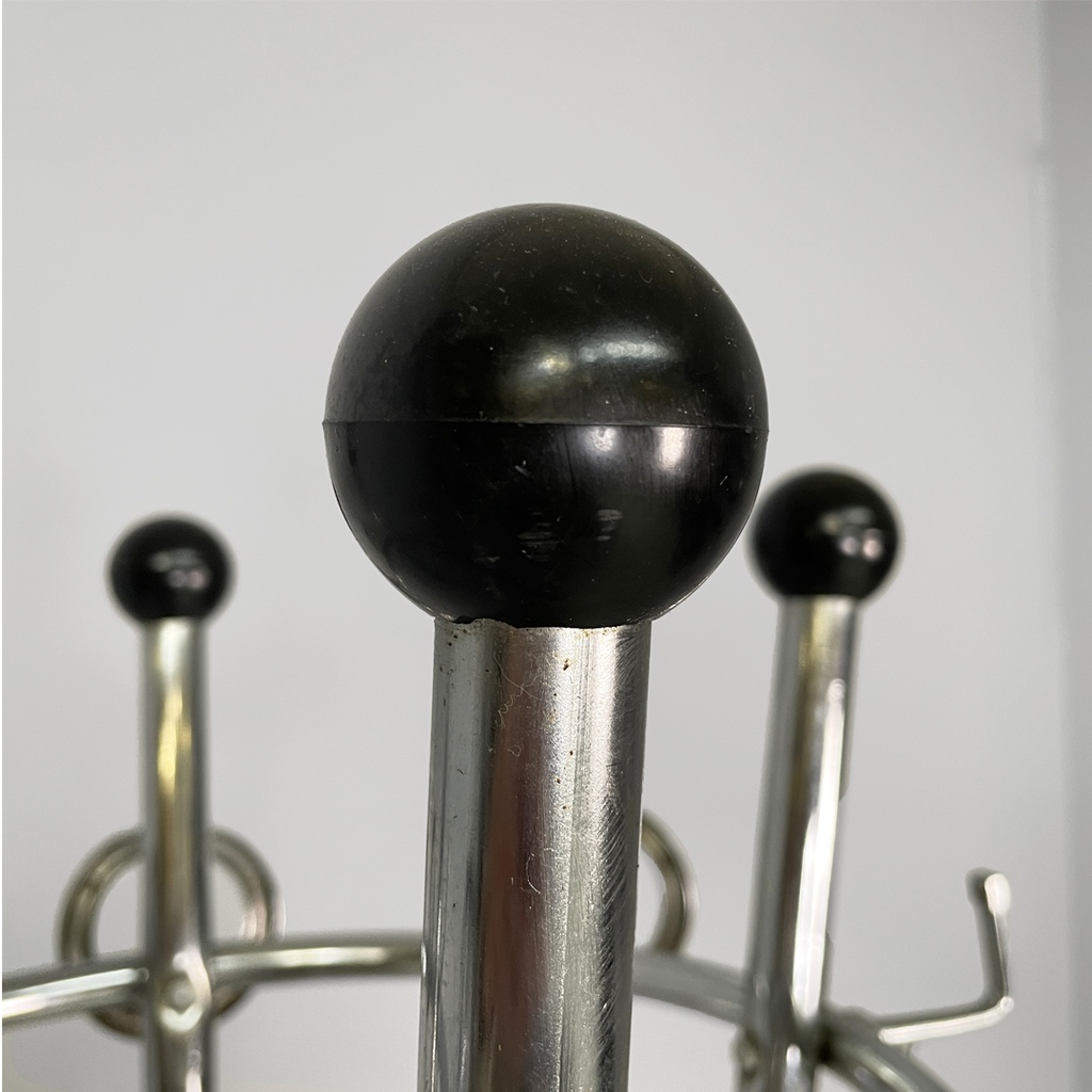 Appendiabiti da terra in metallo, 1960 ca.