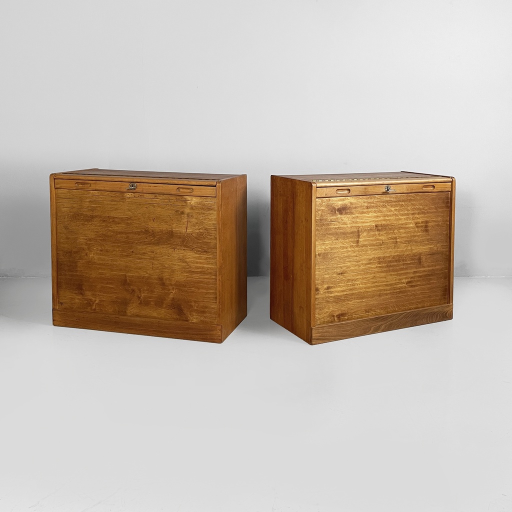 Mobili archivio in legno, 1940 ca.